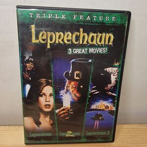 DVD Leprechaun Triple Feature 1,2 & 3